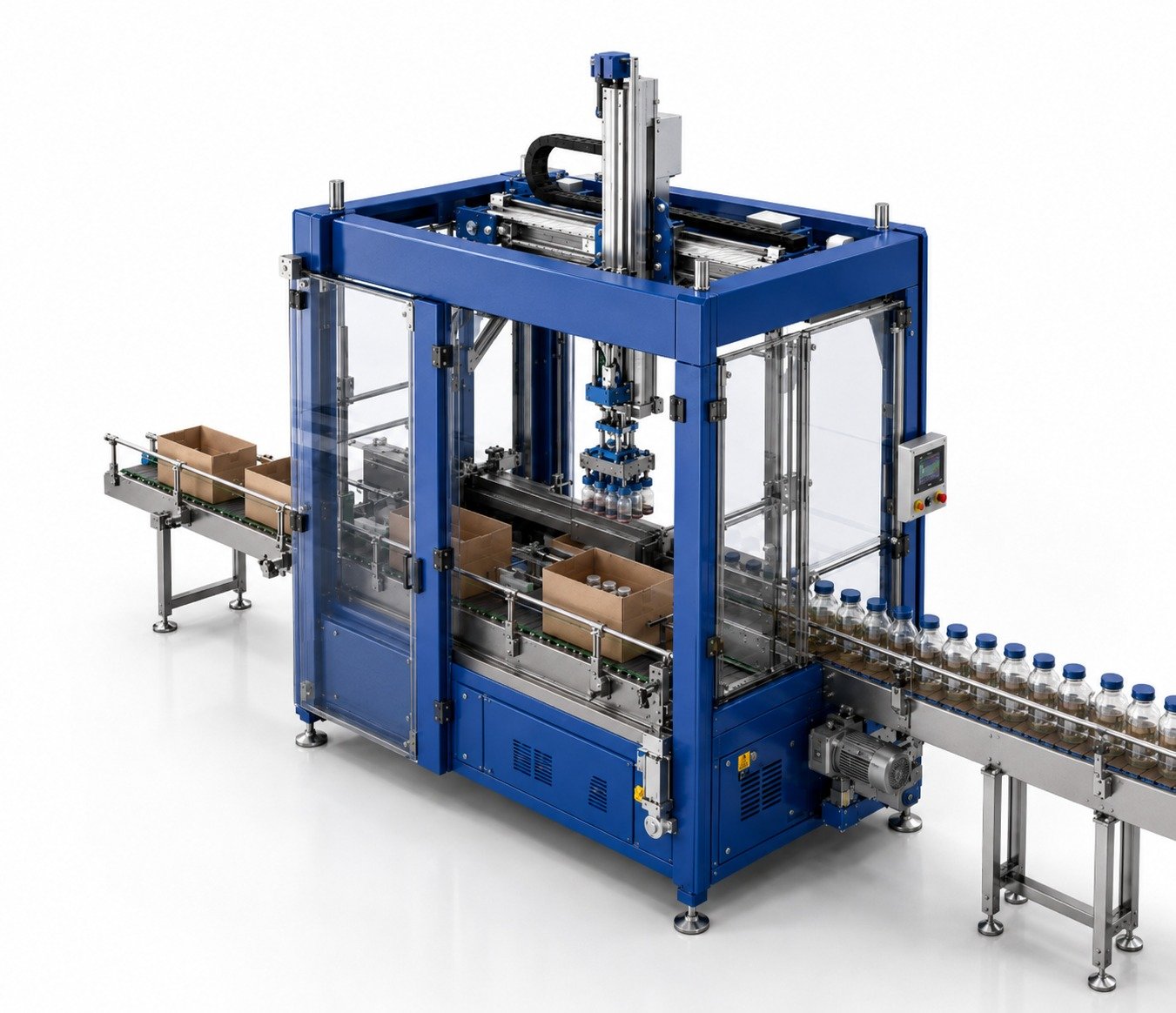 Case packing automation line